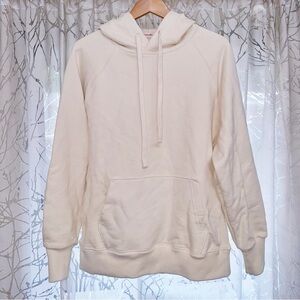 LATE SUNDAY AFTERNOON raw tan BUILT-IN EYE MASK APOLLO TRAVEL HOODIE SWEATSHIRT